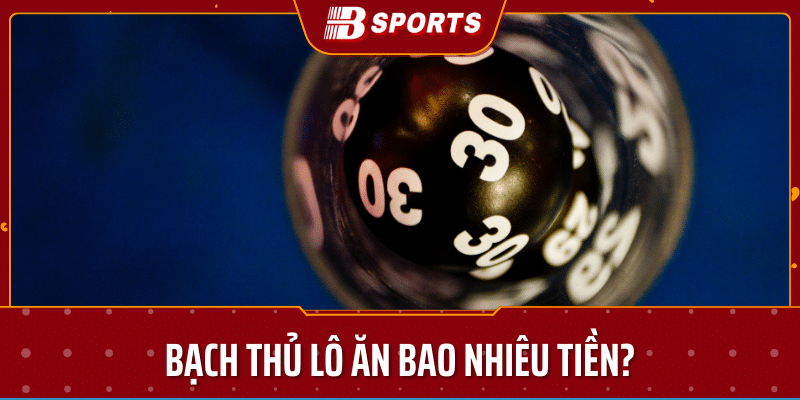 Bạch thủ lô ăn bao nhiêu tiền trên bsport